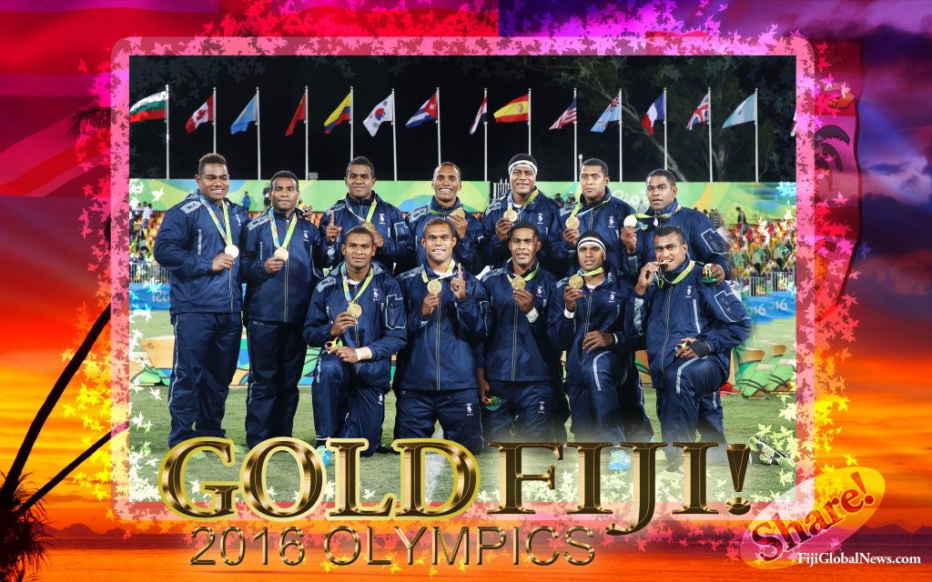 Fiji Team World 7s Olympics 2016 Gold