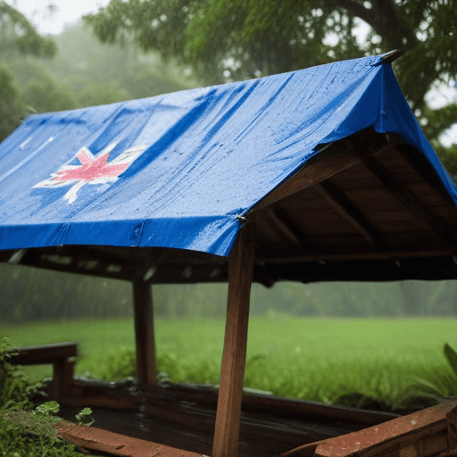 Illustration of 144 take shelter at evacuation centres in Nadi