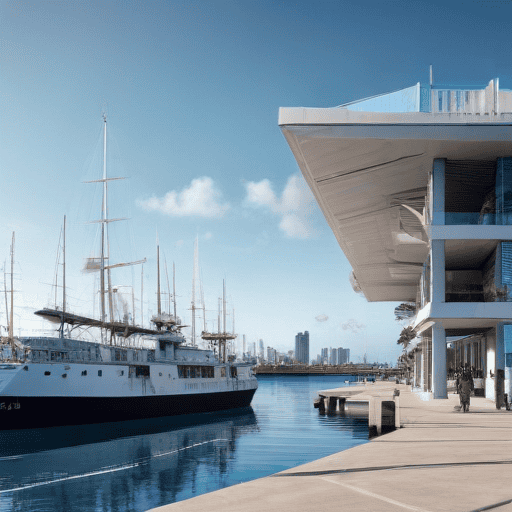 Illustration of $15m maritime hub opens to boost Pacific Blue Economy