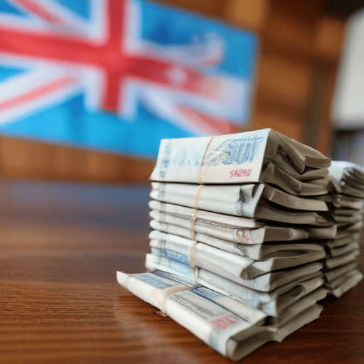 Illustration of $185k recorded in suspense account