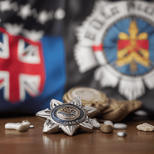 Illustration of 18 including 2 juveniles arrested with drugs