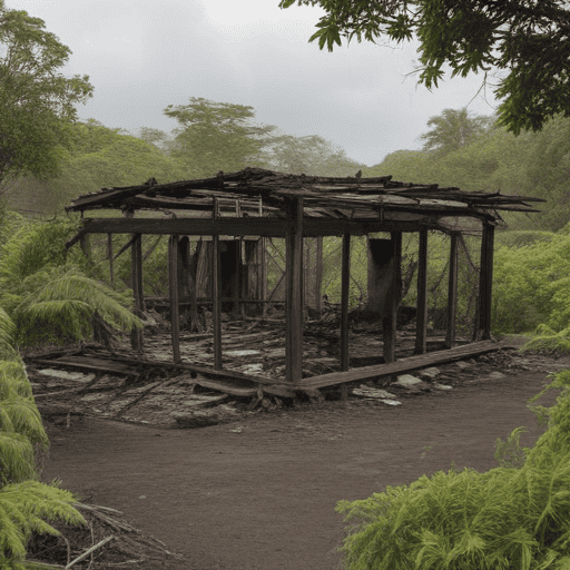 Illustration of $200k House Destroyed in Fire