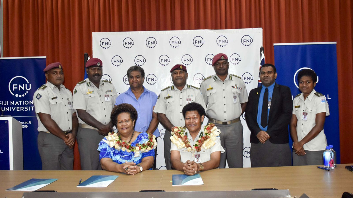 Fiji Corrections Service Looks to Boost Staff and Inmate Support with FNU Logo on Certificates