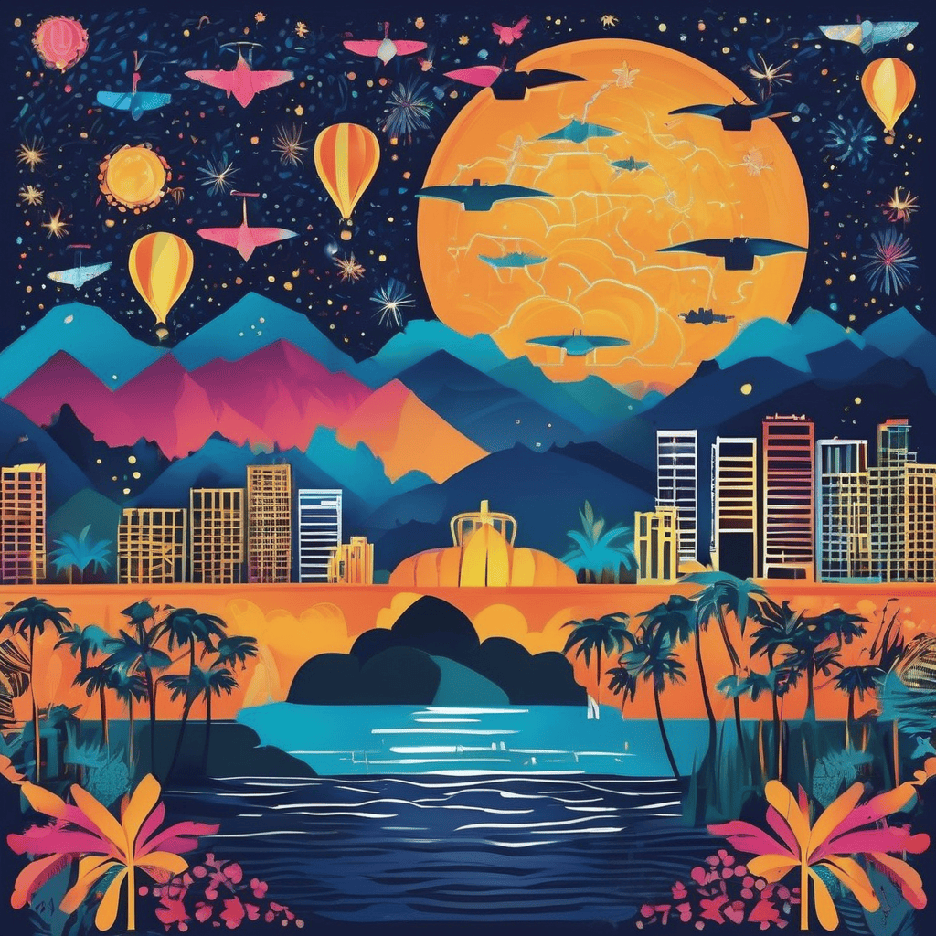 600-Drone Sky Show in Suva Celebrates 50 Years of Fiji-China Ties