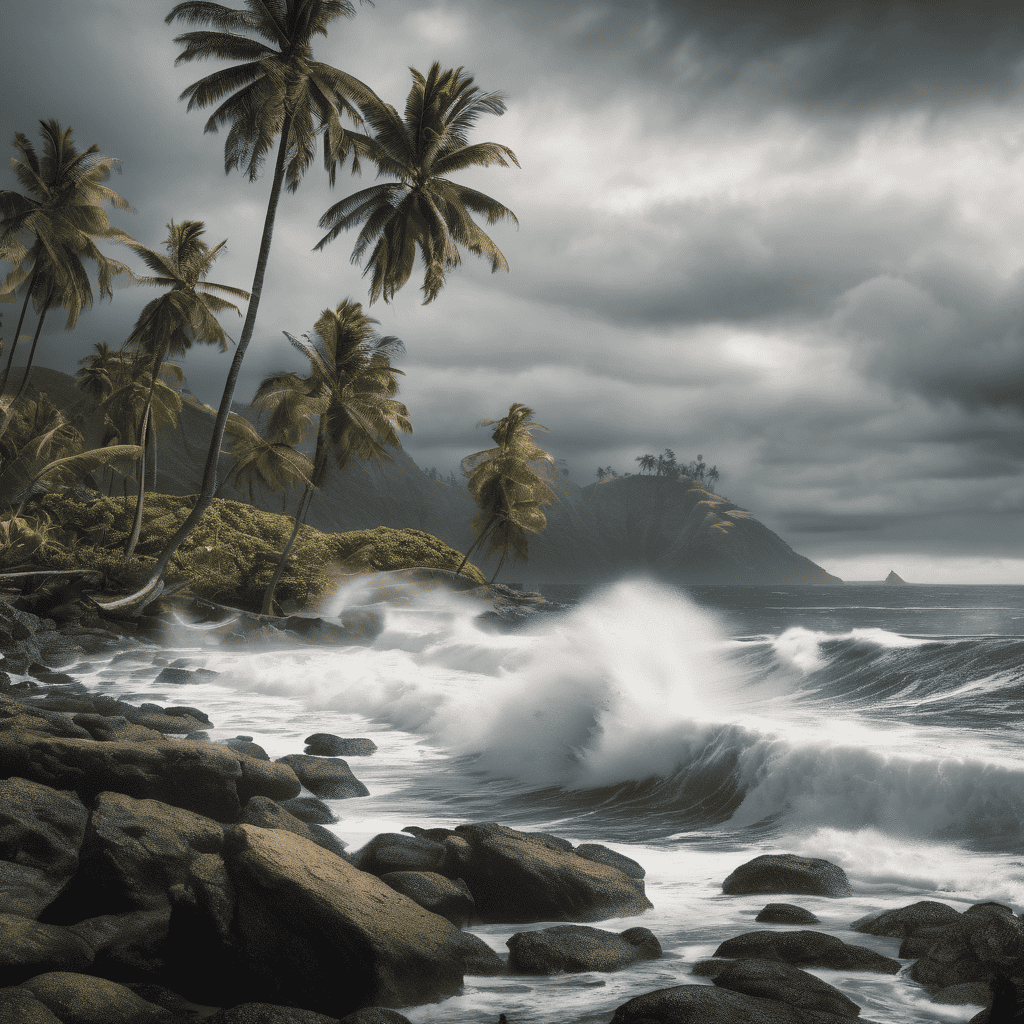 Fiji Strong Wind Warning: Southeast Winds Up to 45 km/h and Rough Seas Across Coastal Areas