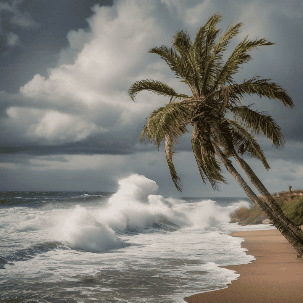 Fiji Weather Alert: Strong Wind Warning for Coastal Areas and Rotuma with Winds Up to 45 km/h and Rough Seas