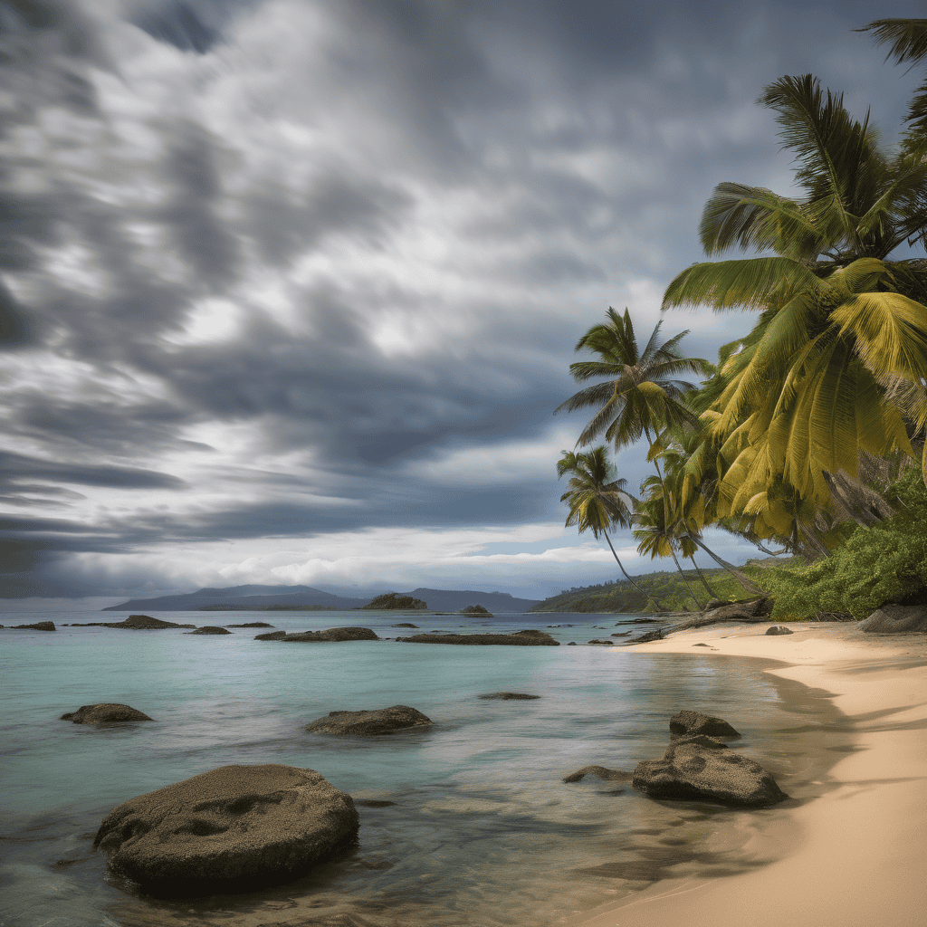 Fiji Weather Forecast: Cloudy Periods with Showers, Cool Nights and East to Southeast Winds; Rotuma Strong Wind Warning in Effect