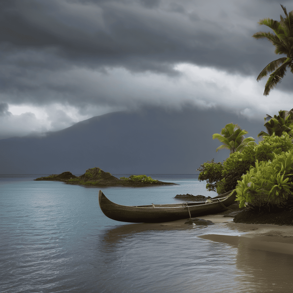 Fiji Weather Forecast: Cloudy periods with showers and cool nights; Rotuma Strong Wind Warning in Effect