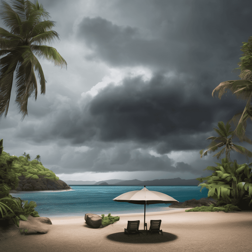 Fiji Weather Forecast: Cloudy Periods with Showers, Cool Nights; Rotuma Strong Wind Warning in Effect