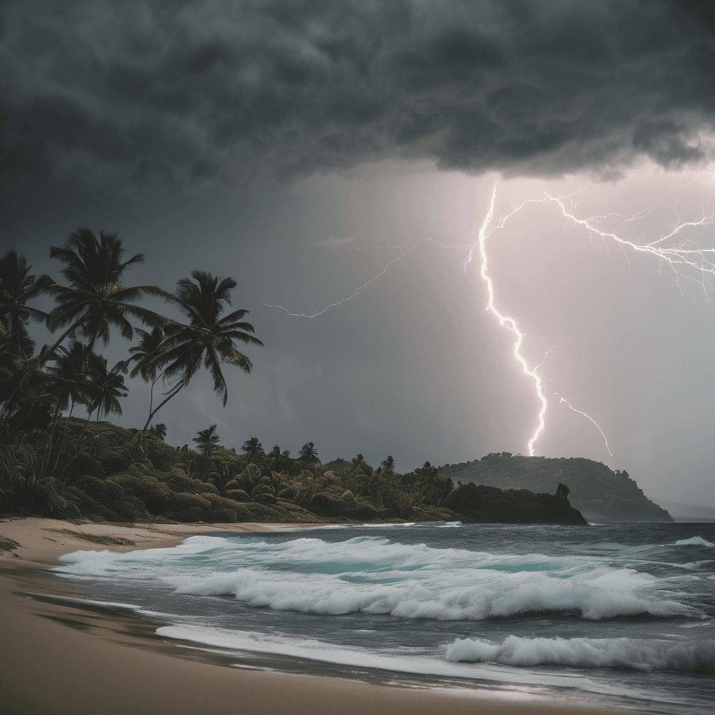 Fiji Weather Update: Northeasterly Winds and Approaching Trough Bring Showers and Thunderstorms Starting Tomorrow