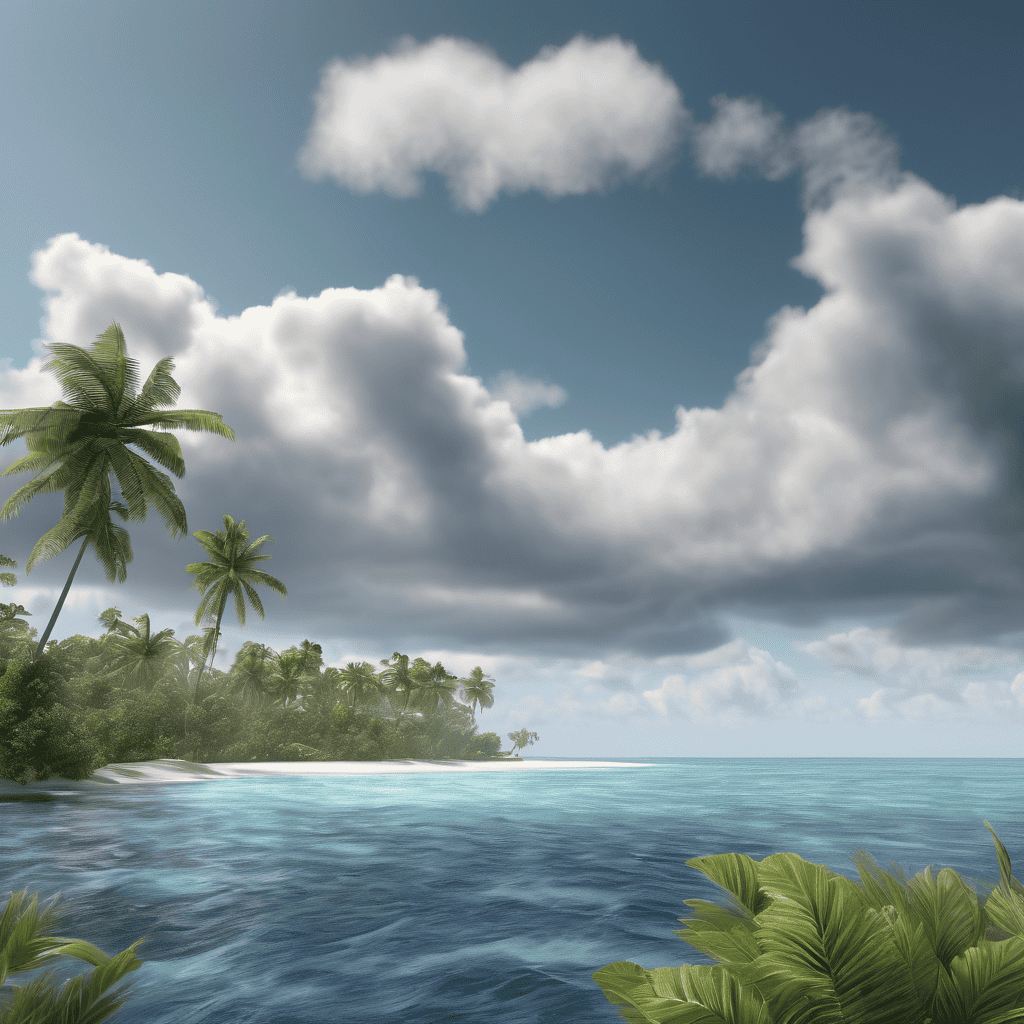 Fiji Weather Forecast: Cloudy Periods with Showers Across Islands, Possible Thunderstorms; Southeast Winds and Moderate to Rough Seas