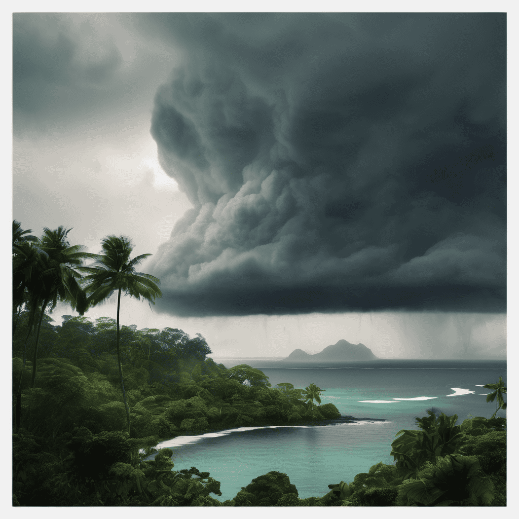 Fiji Weather Update: Trough North of Fiji Brings Showers, Thunderstorms and Heavy Rain Across Northern Division and Eastern Viti Levu