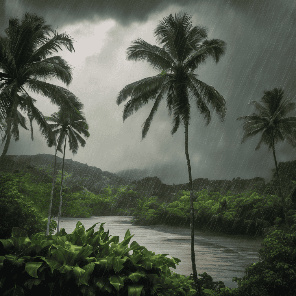 Fiji Weather Bulletin: North-of-Fiji Trough Brings Widespread Showers, Thunderstorms and Heavy Rain Across the Fiji Group