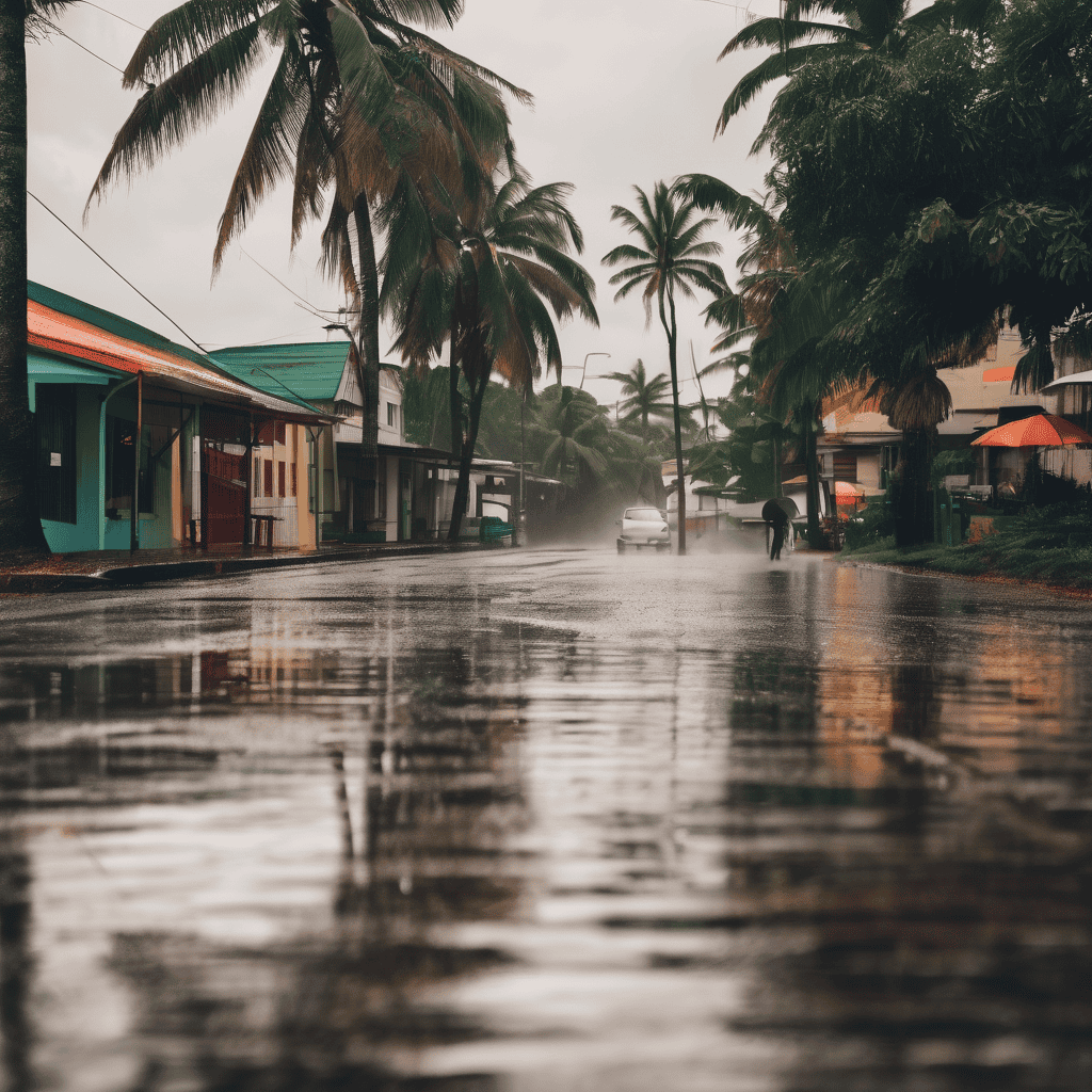 Fiji Weather Forecast: Trough of Low Pressure Triggers Widespread Showers, Heavy Rain and Thunderstorms Across Fiji with Flood Risk