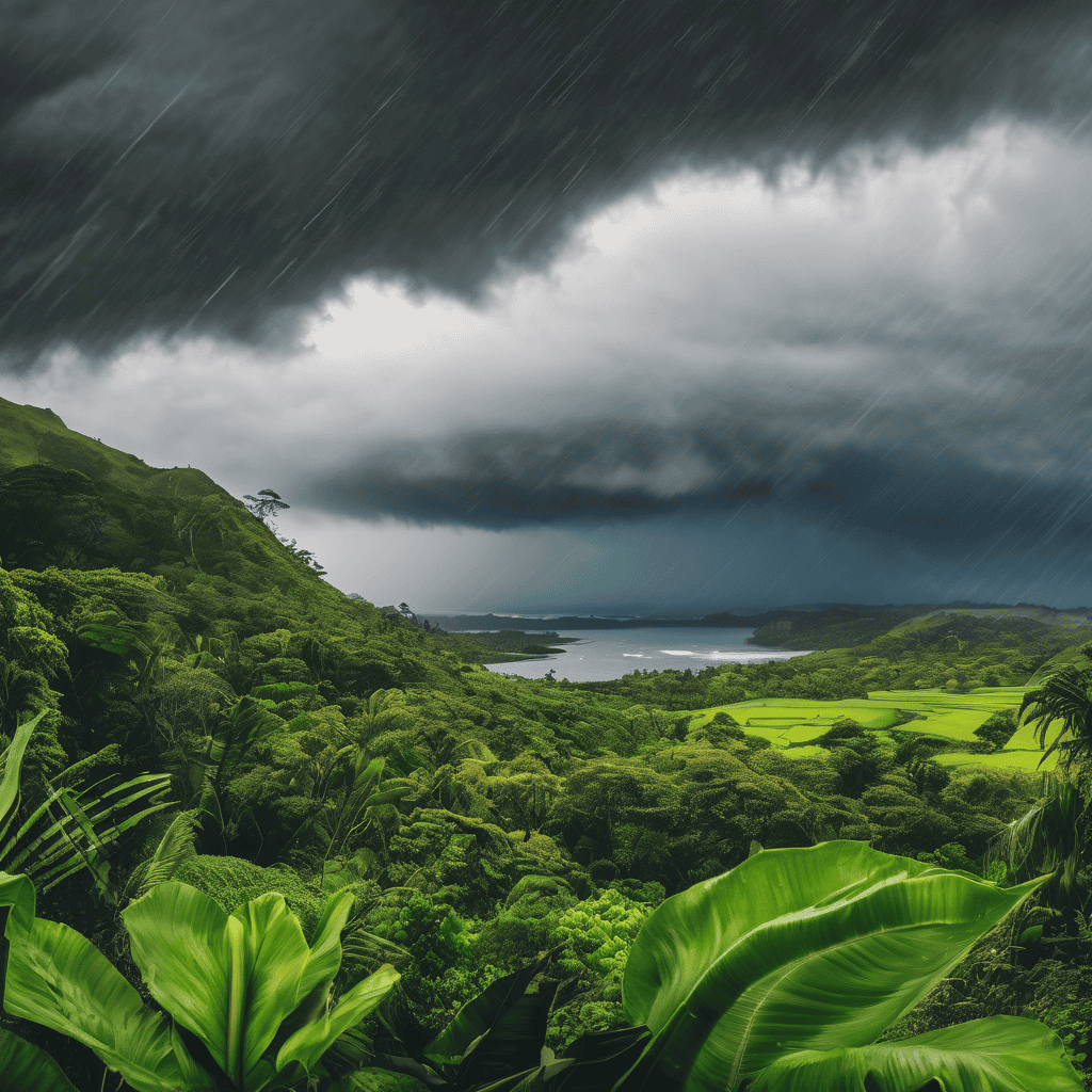 Fiji Weather Forecast: Heavy Showers, Thunderstorms, and Flood Risk Across Viti Levu and Fiji Islands