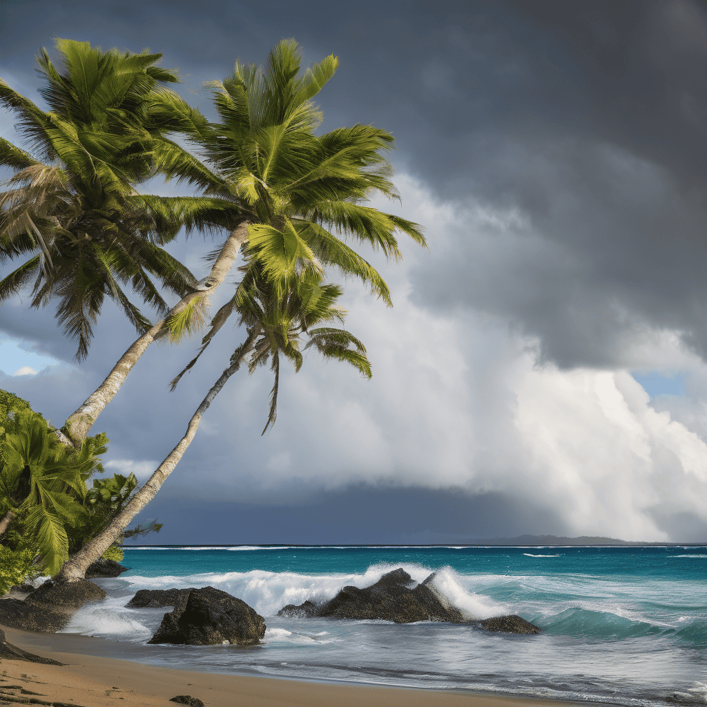 Fiji Weather Bulletin: Tuesday 21 October 2025 – Strong Wind Warning for Eastern Coastal Areas with Easterly Winds up to 45 km/h, Heavy Rain and Flood Risk