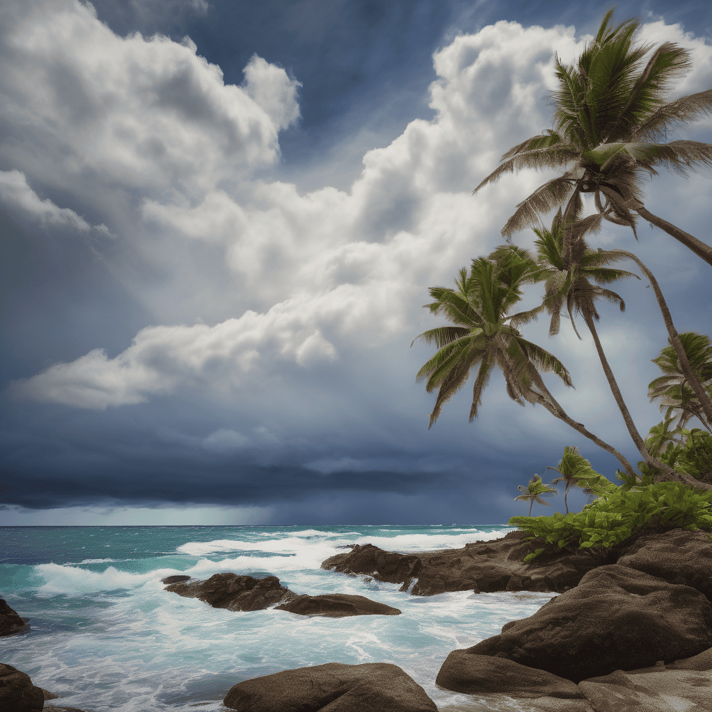 Fiji Weather Bulletin: Strong Wind Warning for Eastern Coastal Regions, Heavy Rain and Flood Risk