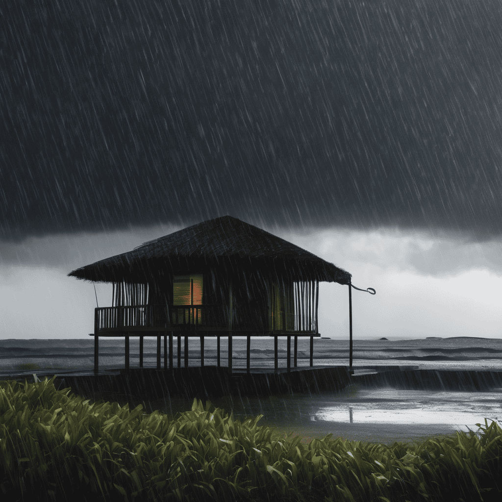 Fiji Weather Bulletin: Strong Wind Warning in Eastern Fiji with Heavy Rain, Thunderstorms and Flash Flood Risk