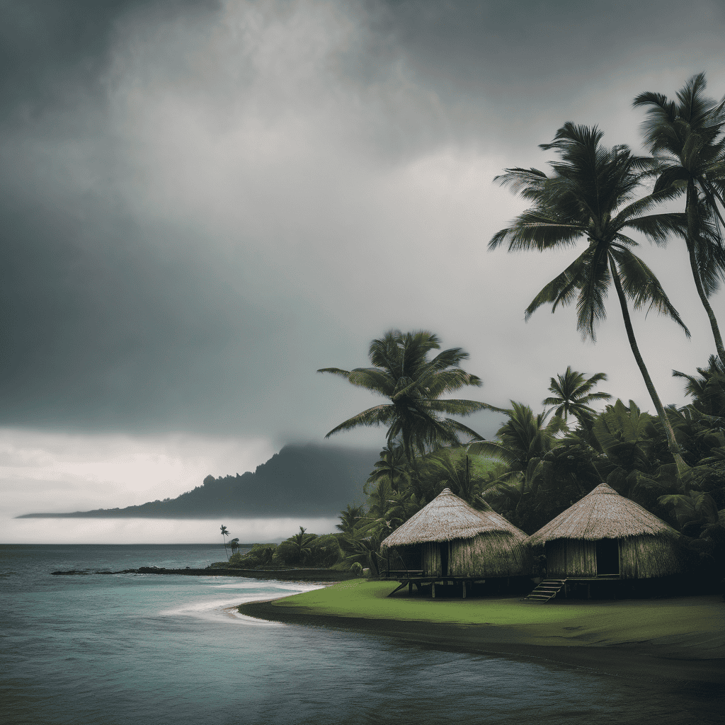 Fiji Weather Update: Strong Wind Warning Maintained for Eastern Kadavu and Nearby Islands; Rain and Thunderstorms Across Fiji with Flood Risk