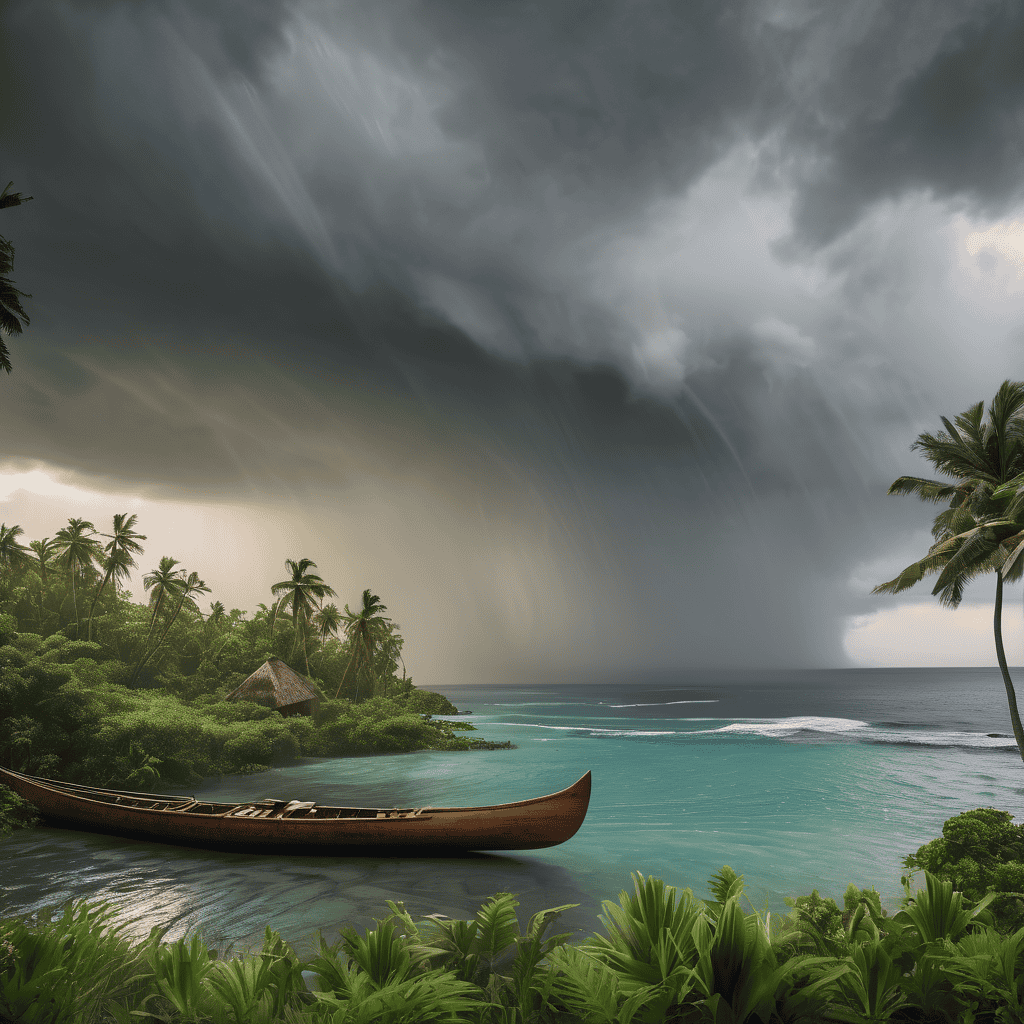 Fiji Weather Forecast: Weak Trough Brings Showers and Thunderstorms with Flood Risk Across the Islands