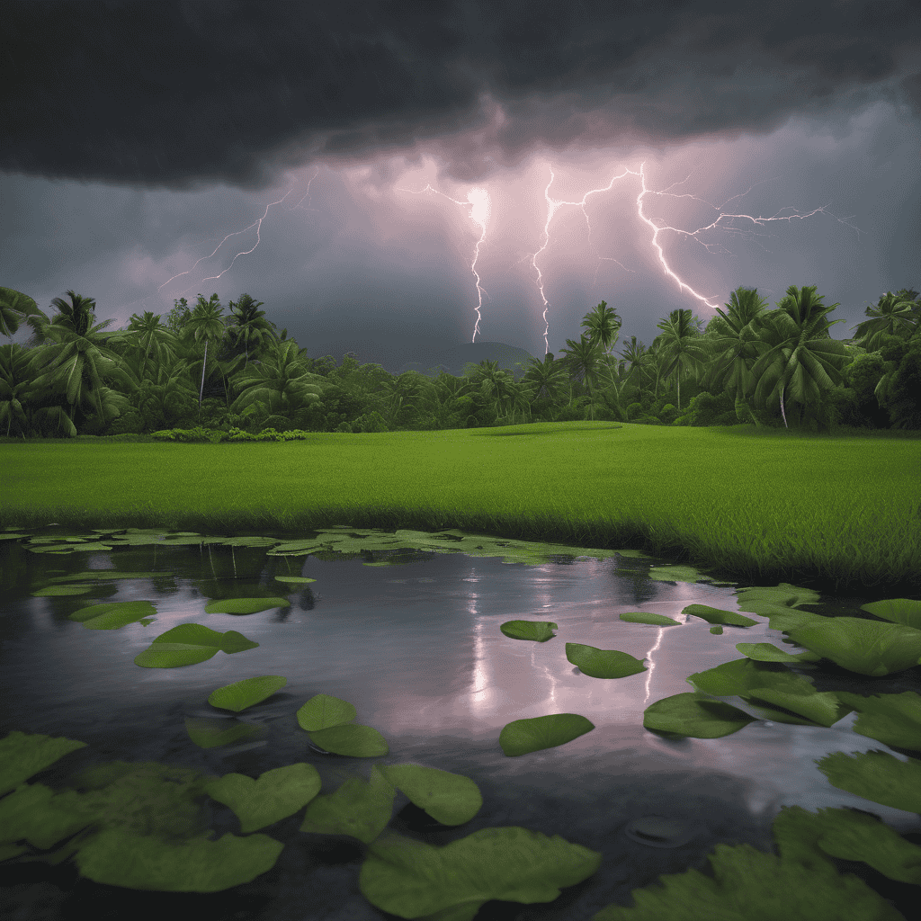 Fiji Weather Update: Cloudy With Showers and Thunderstorms as Trough Approaches, Easterly Winds and Flood Risk Friday October 24, 2025