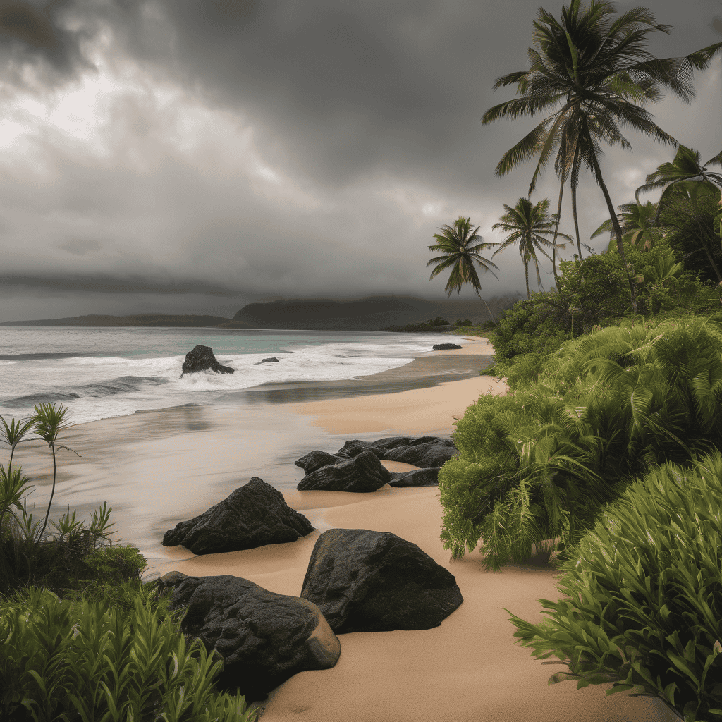 Fiji Weather Forecast: Trough Approaching with Cloudy Skies, Showers and Thunderstorms; Isolated Heavy Rain and Flash Flood Risk Across Viti Levu and Island Groups