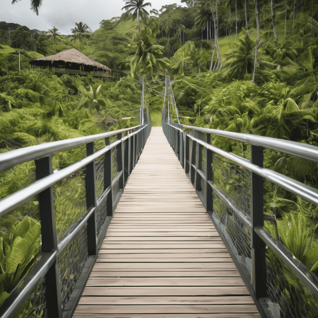 New Foot Crossing Boosts Safety in Fiji Village