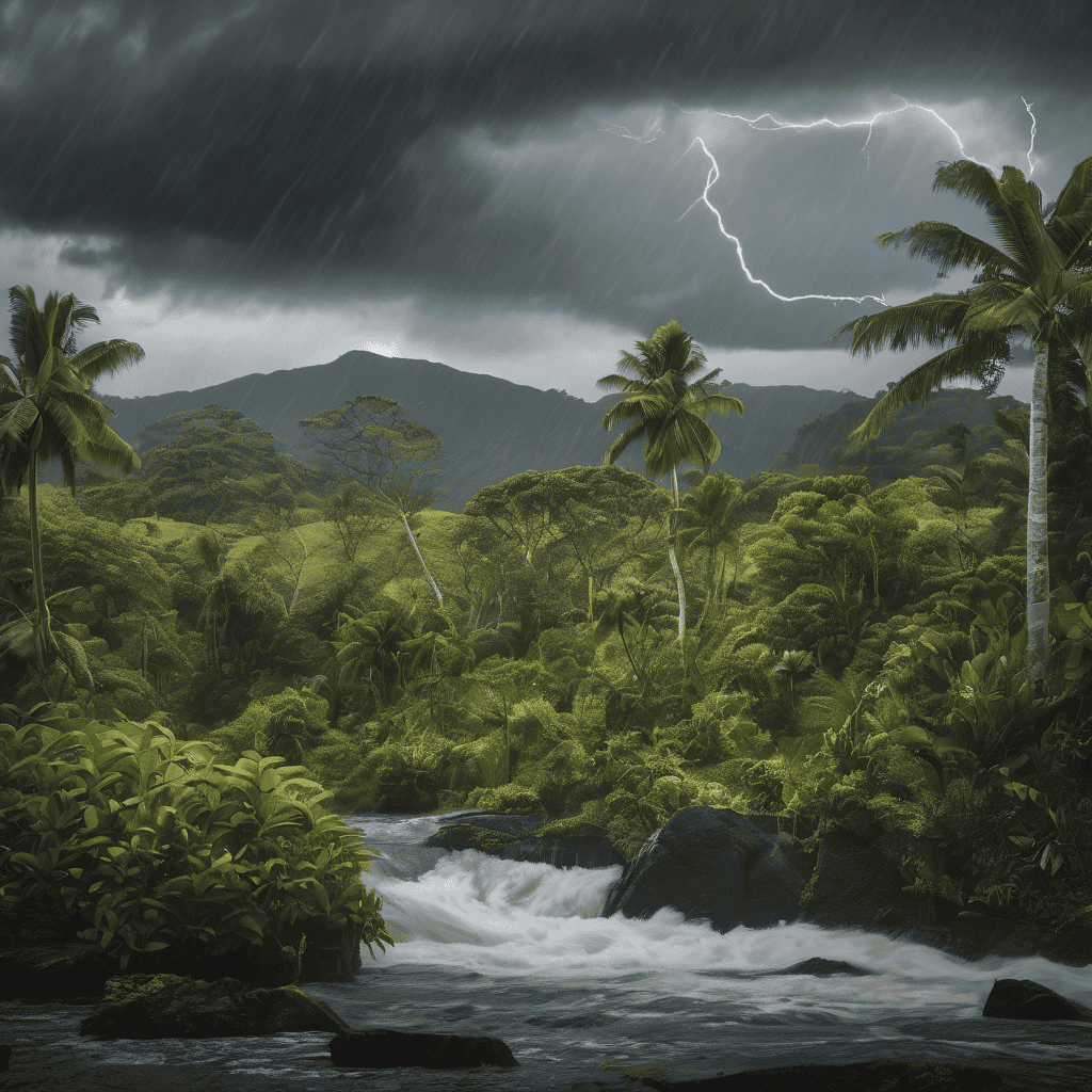 Fiji Weather Bulletin: Cloudy with Showers and Thunderstorms, Isolated Heavy Falls and Flood Risk Across Fiji – Tuesday Outlook
