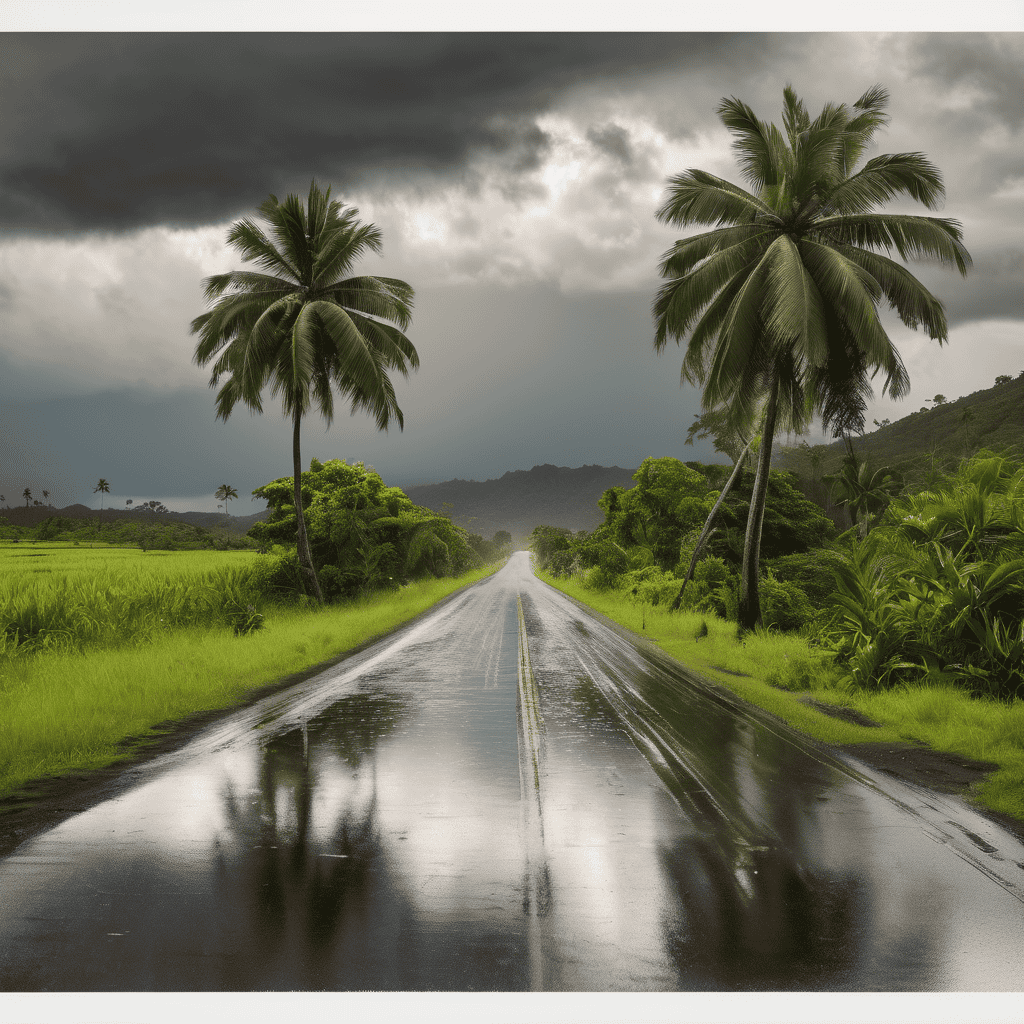 Fiji Weather Bulletin: Trough of Low Pressure Brings Heavy Showers and Thunderstorms Across Northern and Eastern Fiji with Flood Risk; Wednesday Outlook