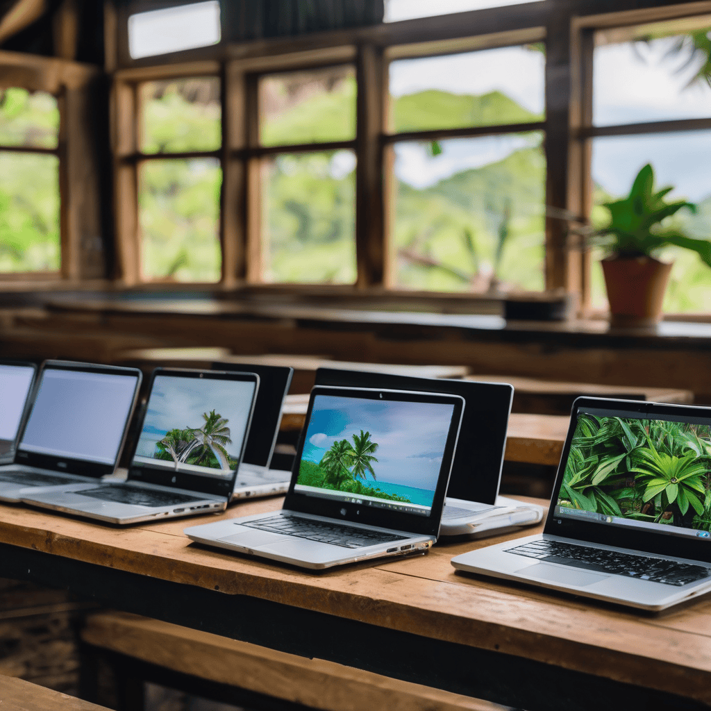 Fiji’s Rural Schools Receive 50 Laptops to Boost Digital Learning
