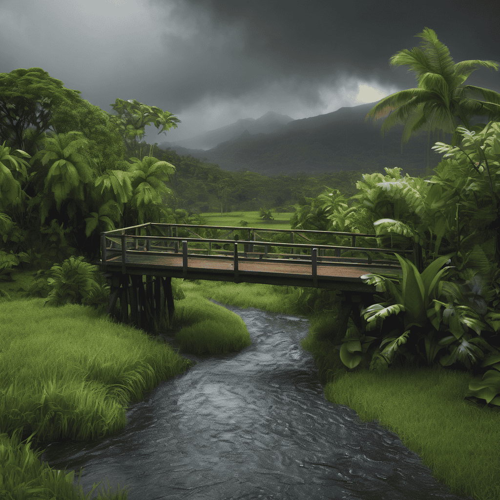 Fiji Weather Bulletin: Trough of Low Pressure Brings Widespread Showers, Thunderstorms and Localized Flood Risk