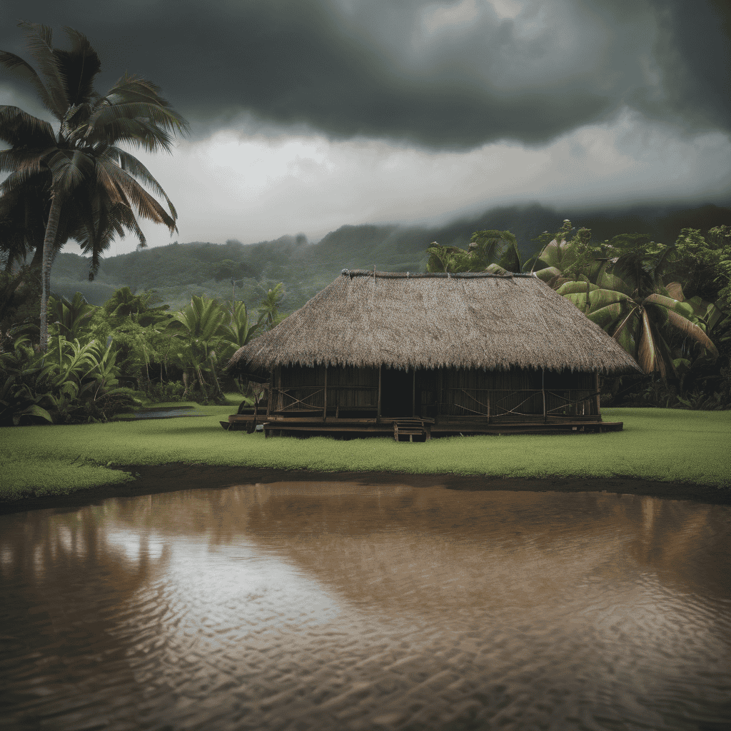 Fiji Heavy Rain Alert in Effect for Eastern Viti Levu and Surrounding Islands with Flash Flood Risk