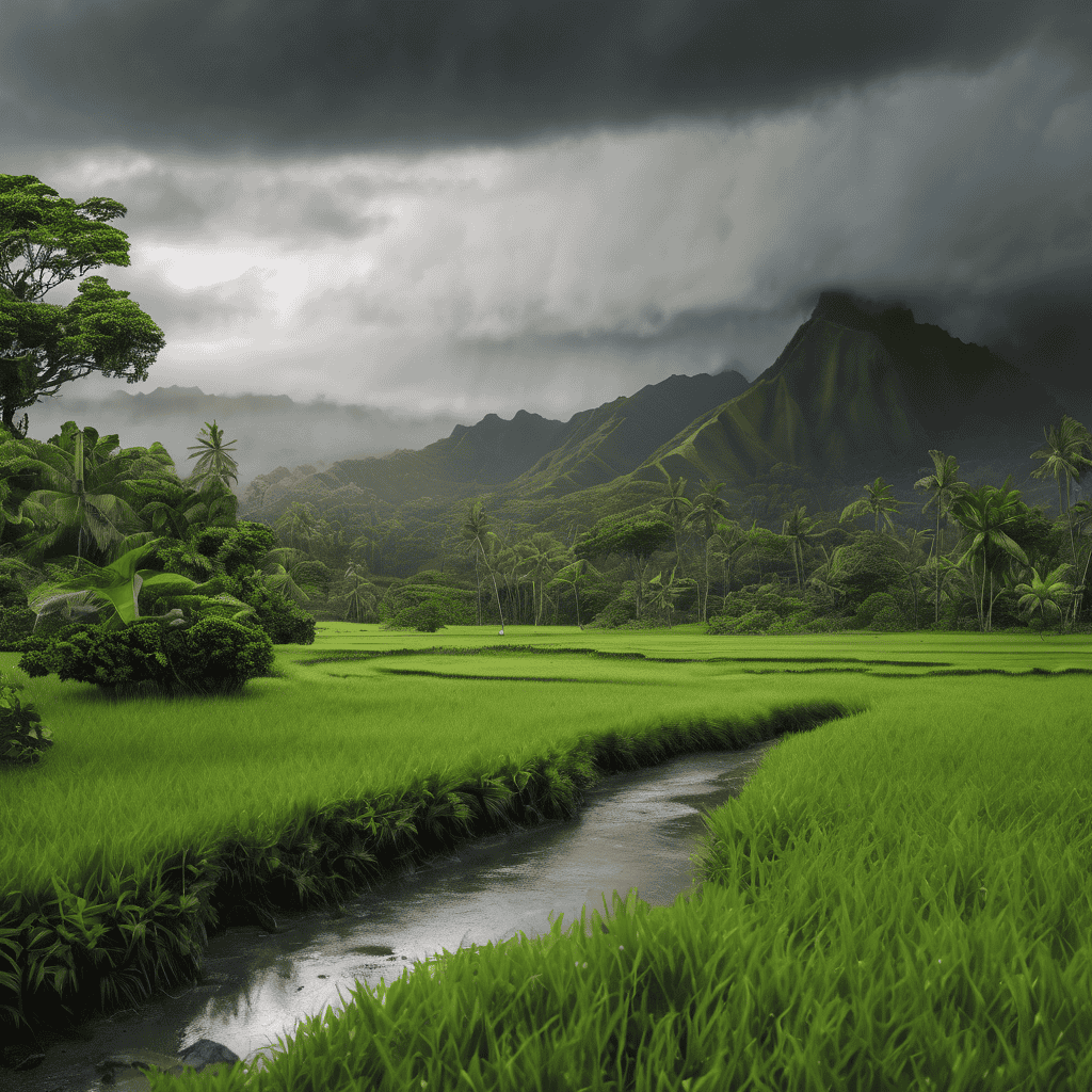 Fiji: Heavy Rain Warning in Effect Across the Entire Group with Flash Flood Risk Today