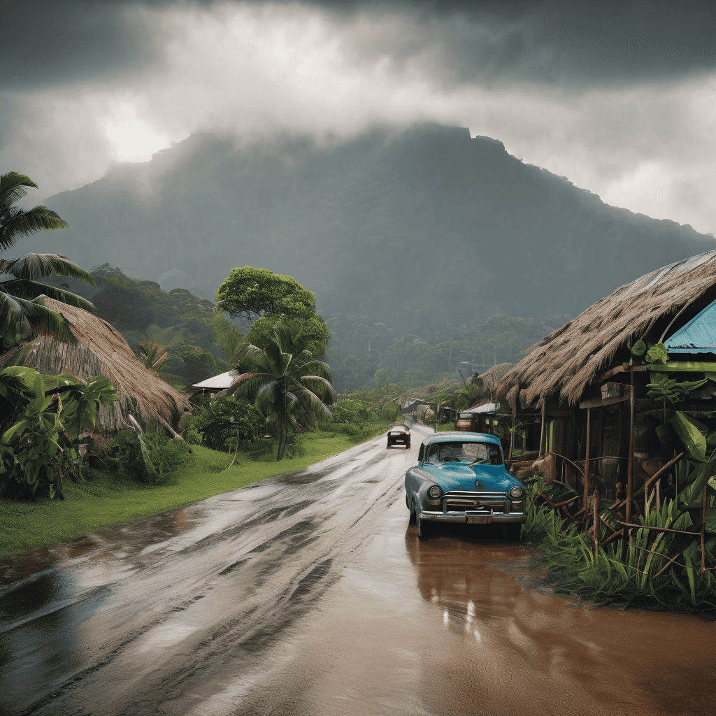 Fiji Heavy Rain Warning Issued for Eastern Viti Levu and Surrounding Islands with Flash Flood Risk