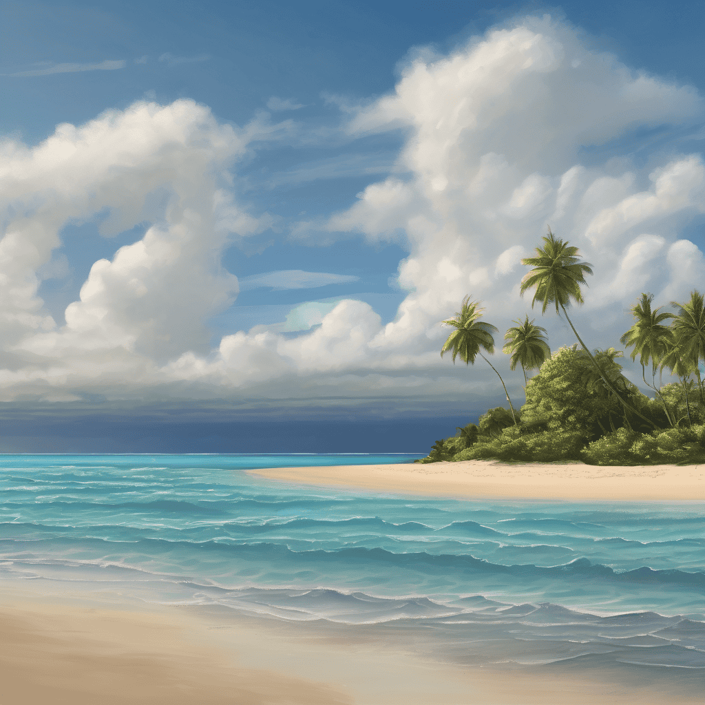 Fiji Weather Forecast: Mostly Fine with Brief Showers and Isolated Thunderstorms, Southeast Winds, and Moderate Seas