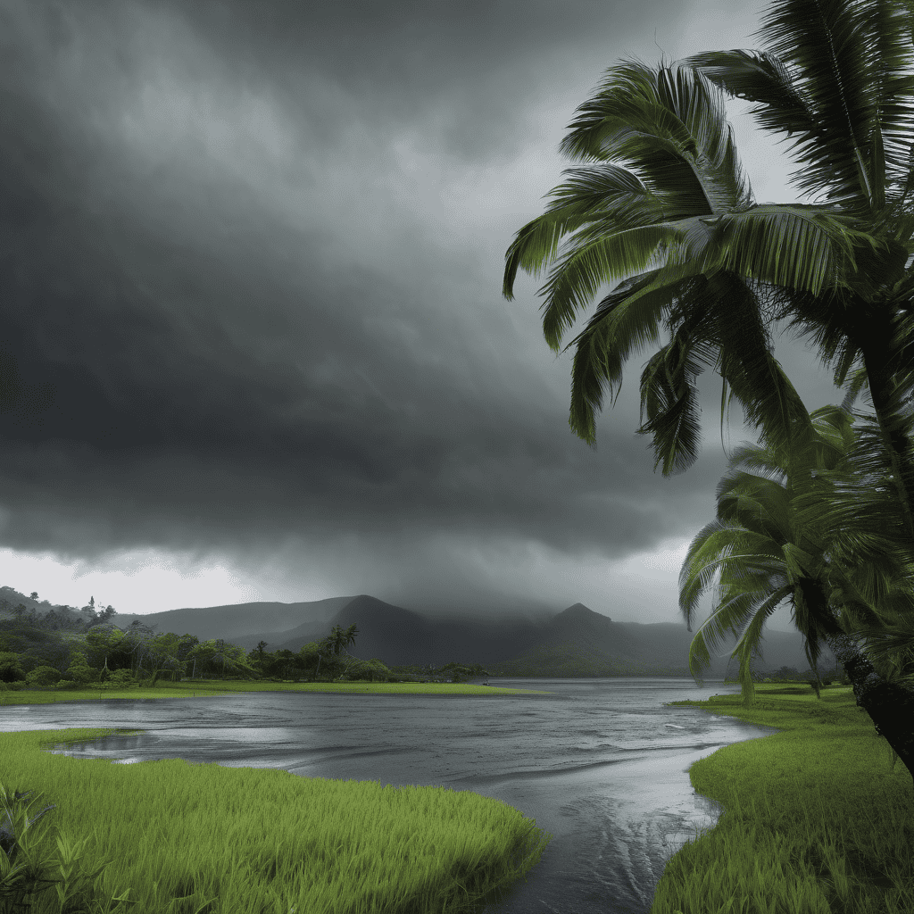 Fiji Weather Forecast: Approaching Trough Means Heavy Rain, Thunderstorms, and Localised Flash Flood Risk Thursday Night into Friday