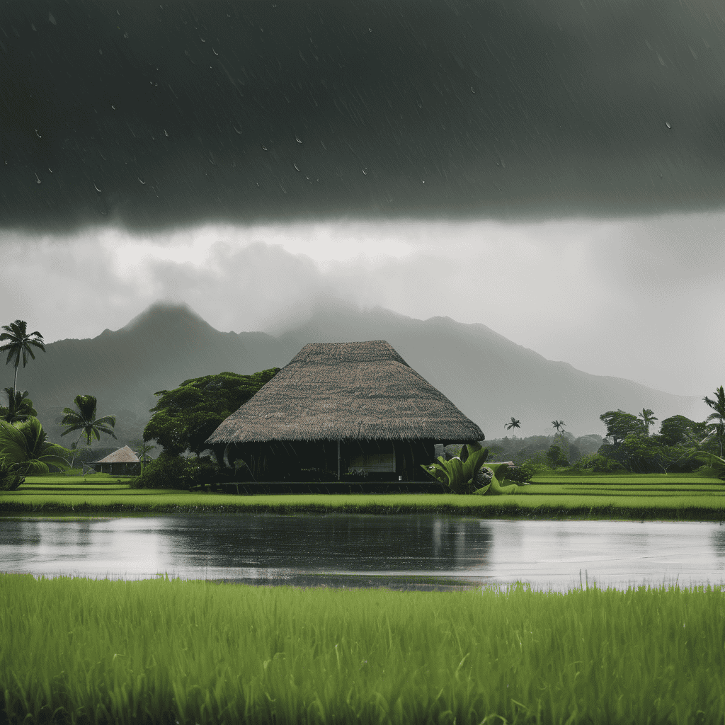 Fiji Weather Bulletin: Trough of Low Pressure Brings Widespread Rain, Thunderstorms, and Localized Flood Risk