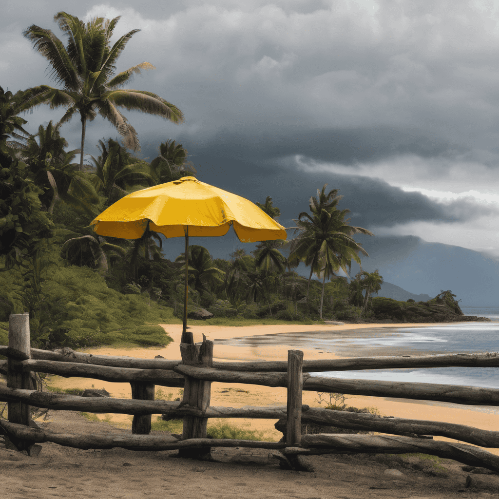 Fiji Weather Update: Trough of Low Pressure Spreads Rain and Thunderstorms with Flash Flood Risk Across Islands