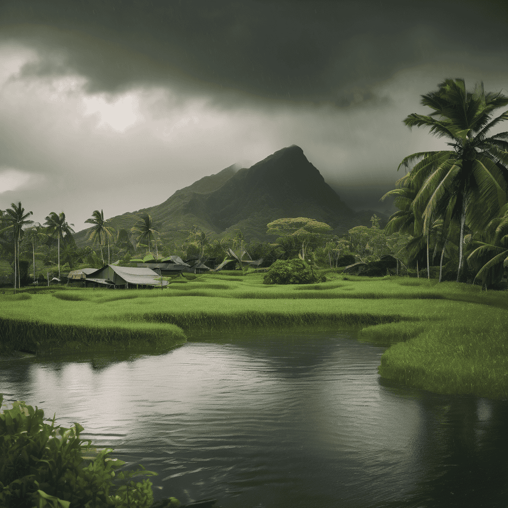 Fiji Heavy Rain Alert in Force Across Yasawa, Eastern Viti Levu, Northern Division, Lau-Lomaiviti and Kadavu with Flash Flood Risk