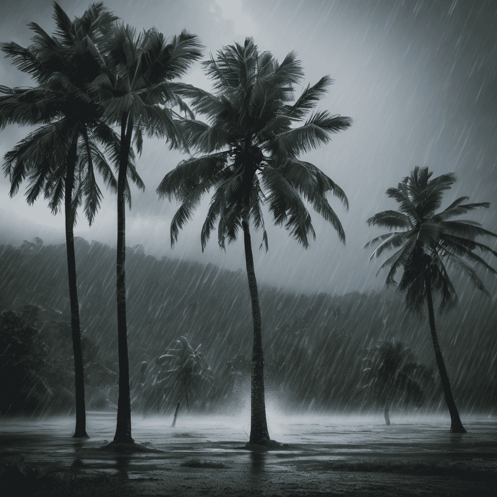 Fiji Heavy Rain Warning in Effect for Yasawa, Eastern Viti Levu, Northern Division, Lau, Lomaiviti and Kadavu and Nearby Islands