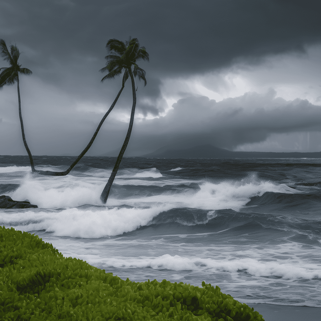 Fiji Weather Alert: Strong Wind Advisory for Lau, Lomaiviti, Kadavu and Taveuni with Heavy Showers, Thunderstorms and Flash Flood Risk