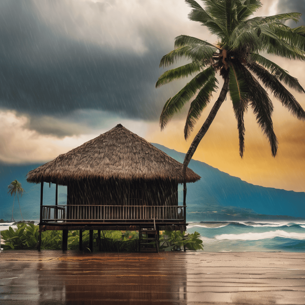 Fiji Widespread Heavy Rain Warning in Effect as Rotuma Faces Heavy Rain and Strong Winds