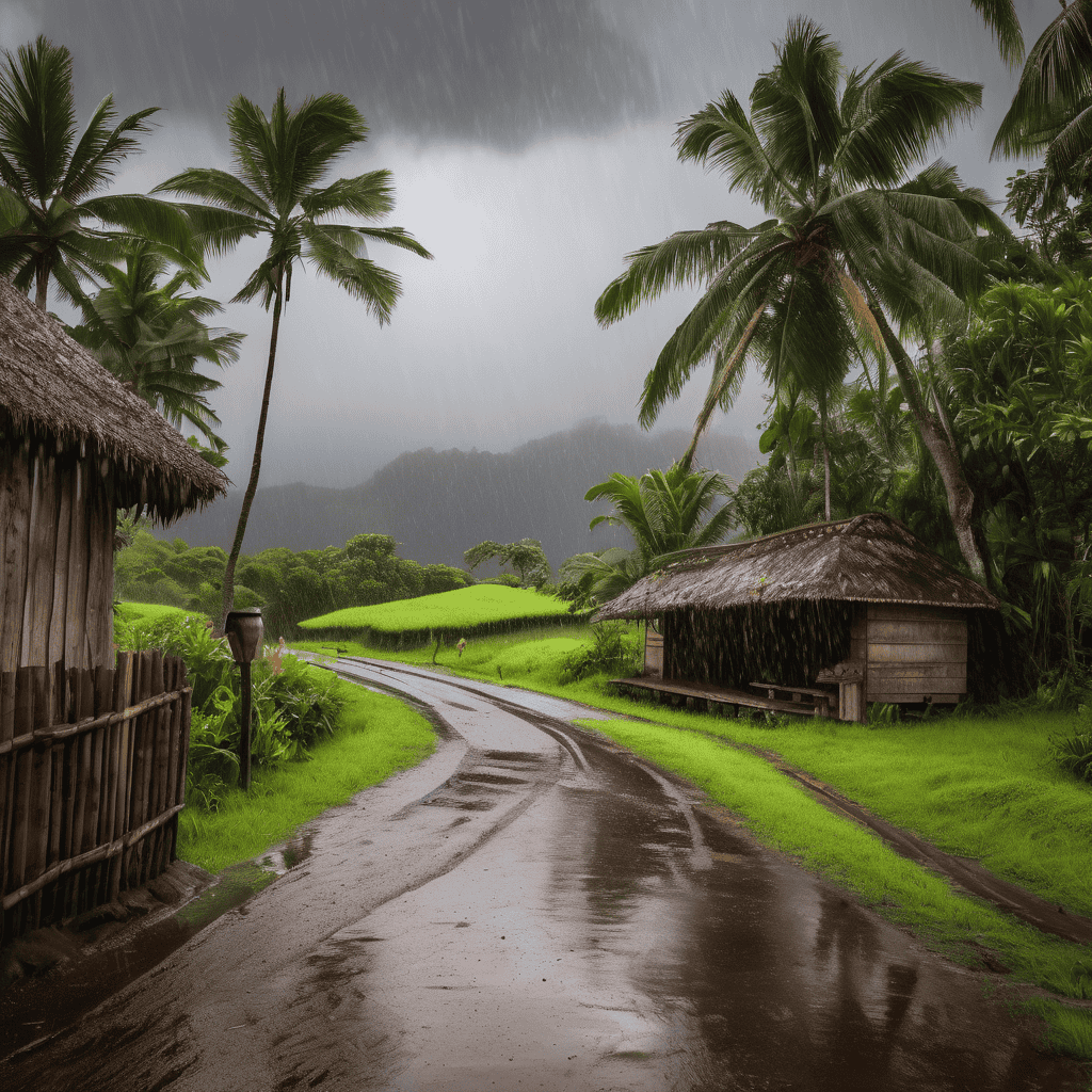Rotuma Remains Under Heavy Rain Warning as Fiji Flash Flood Warning Persists for Low-Lying Areas