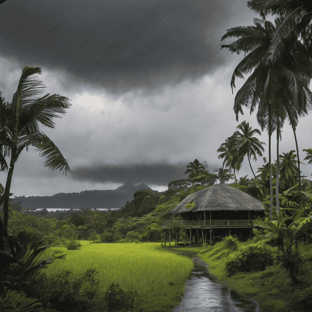 Fiji Weather Bulletin: Trough of Low Pressure Brings Heavy Showers Across Northern and Eastern Fiji