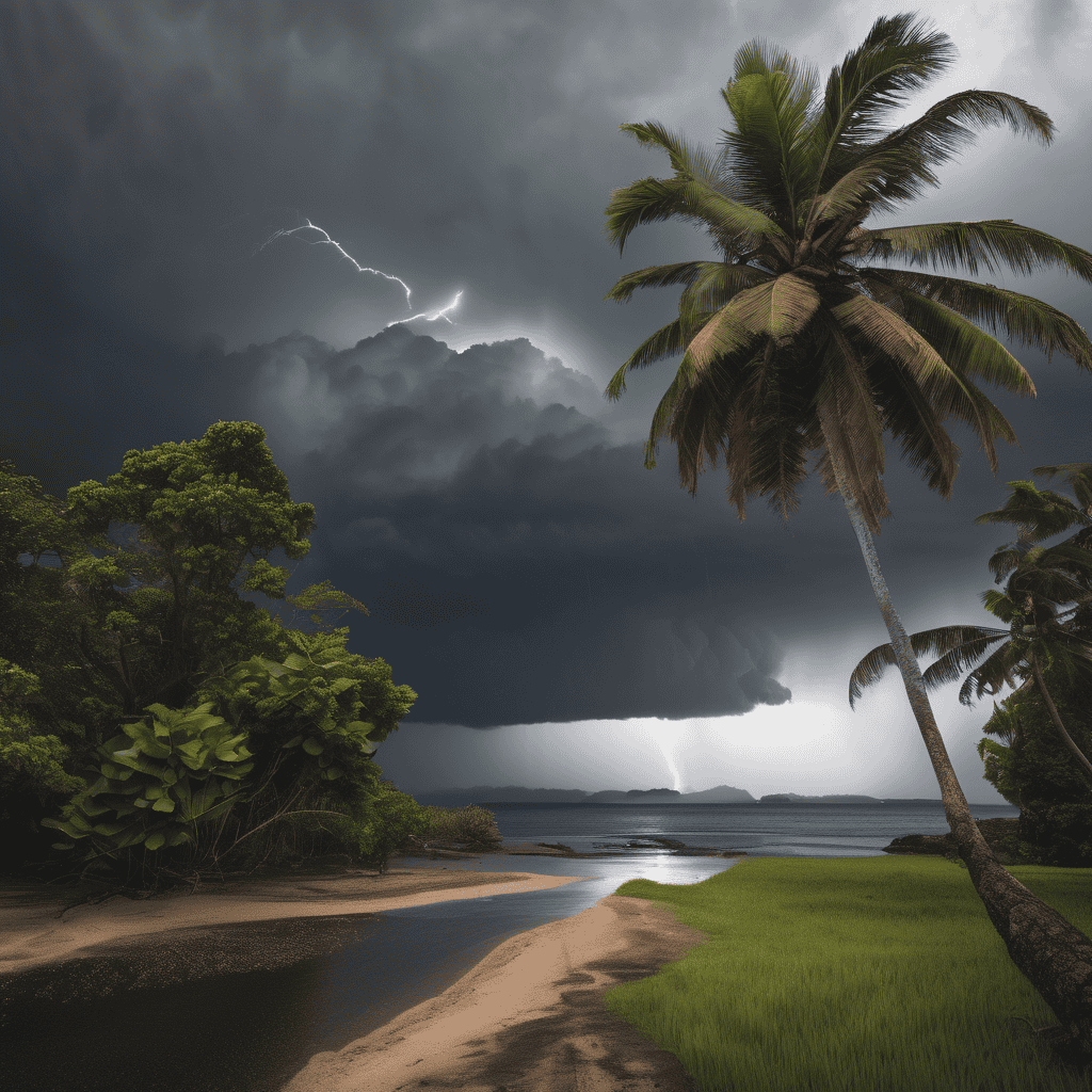 Fiji Weather Forecast: Trough of Low Pressure Brings Showers and Thunderstorms with Heavy Falls Across Serua-Namosi, Navua-Suva-Nausori, Tailevu-Naitasiri and Ra
