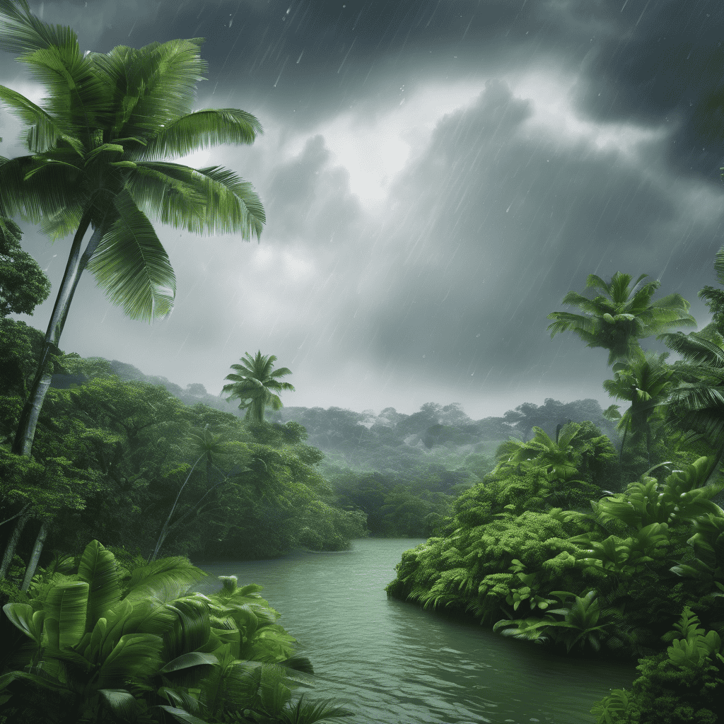 Fiji Weather Bulletin: Trough of Low Pressure Brings Widespread Showers and Thunderstorms Across Fiji's Northern and Eastern Regions