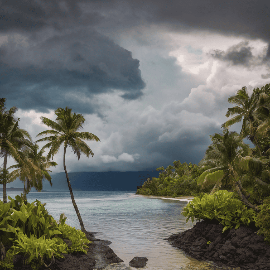 Fiji Weather Forecast: Cloudy Periods With Brief Showers Across Islands and Thunderstorm Risk in Viti Levu and Vanua Levu – Wednesday Outlook