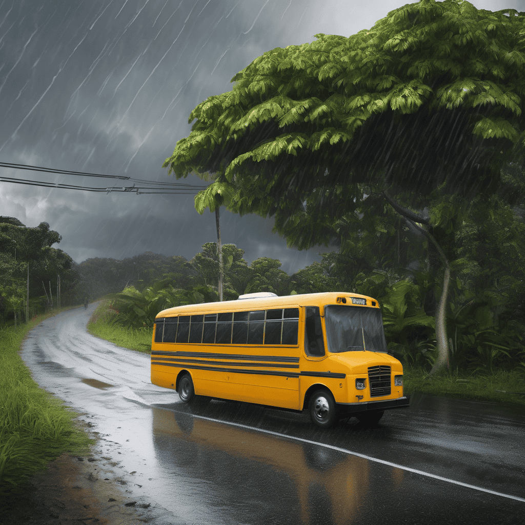 Fiji Heavy Rain Alert in Effect Across the Fiji Group with Flash Flood Risk