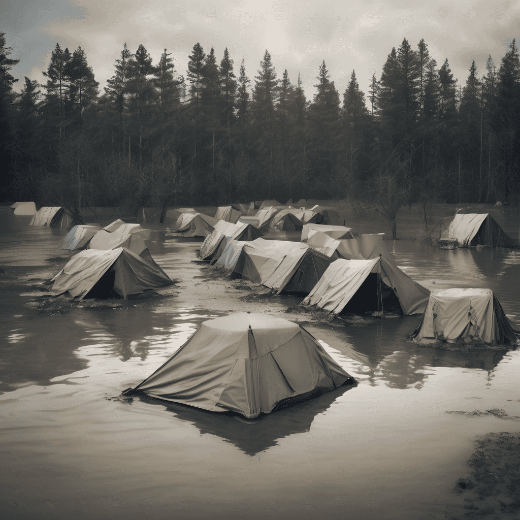 Gaza Storm Floods Tent Camps, Deepening Shelter Crisis for the Displaced