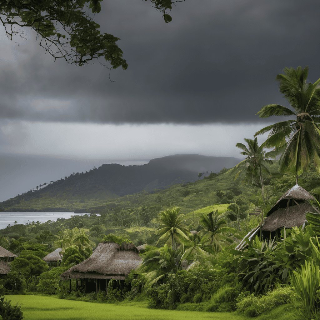 Fiji Heavy Rain Alert in Force Across the Fiji Group with Widespread Showers, Thunderstorms and Flash Flood Risk